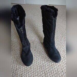 Pajar black Talia inner fur winter Boots size 36.5